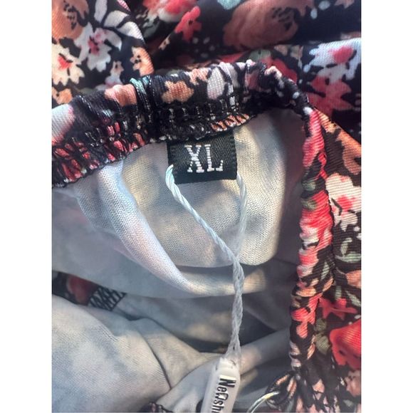 Newshows size XL Women's Summer V Neck Spaghetti Strap Casual Split Long Maxi D - Picture 9 of 9